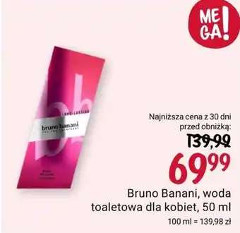 Rossmann Woda toaletowa dla kobiet Bruno Banani oferta