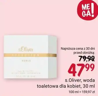Rossmann Woda toaletowa dla kobiet S.Oliver oferta