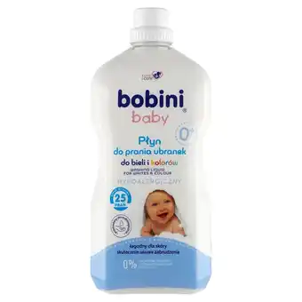Rossmann bobini Baby Płyn do prania ubranek do bieli i kolorów hypoalergiczny 1,8 l (25 prań) oferta