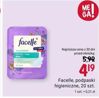Rossmann Podpaski Facelle oferta