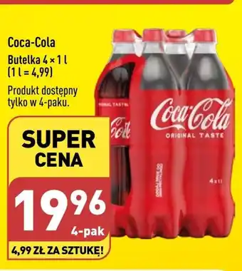 ALDI Napój gazowany Coca-Cola oferta