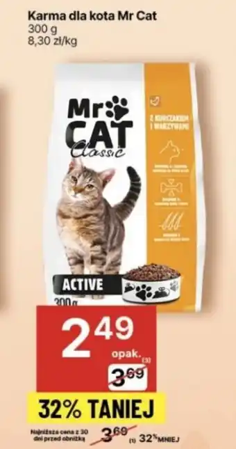 Delikatesy Centrum Karma dla kota Mr Cat oferta