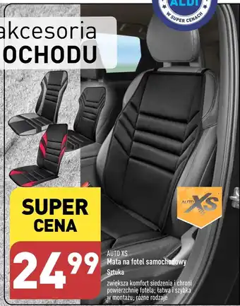 ALDI Mata na fotel samochodowy Auto XS oferta
