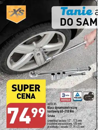 ALDI Klucz dynamometryczny Auto XS oferta