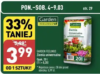 ALDI Ziemia uniwersalna Garden Feelings oferta