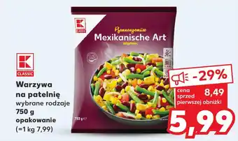 Kaufland Warzywa na patelnię 750 g oferta