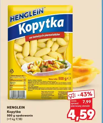 Kaufland HENGLEIN Kopytka 500 g oferta