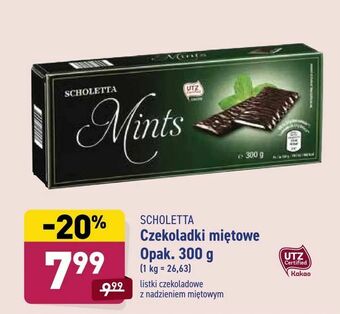 ALDI Czekoladki miętowe oferta