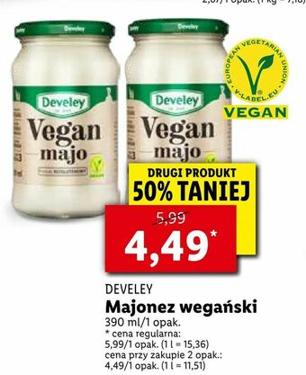 Lidl Majonez wegański oferta