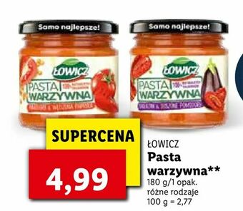 Lidl Pasta warzywna oferta