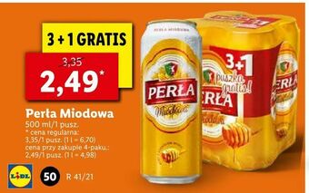 Lidl Perła Miodowa oferta
