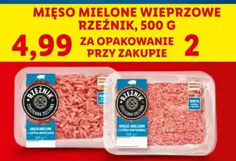 Lidl Mięso mielone wieprzowe rzeźnik, 500 g oferta