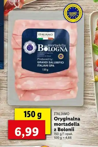 Lidl Oryginalna mortadella z Bolonii oferta