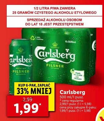 Lidl Carlsberg oferta