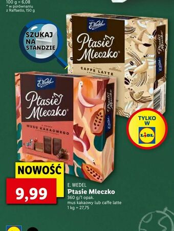 Lidl Ptasie Mleczko oferta