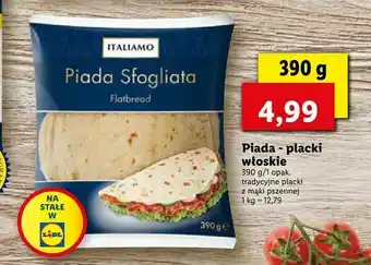 Lidl Piada - placki włoskie oferta