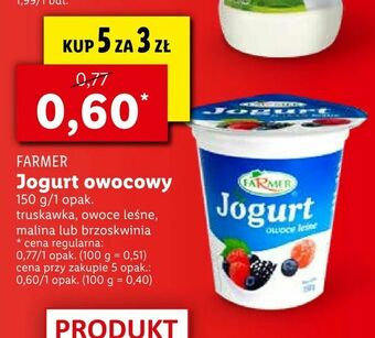 Lidl Jogurt owocowy oferta