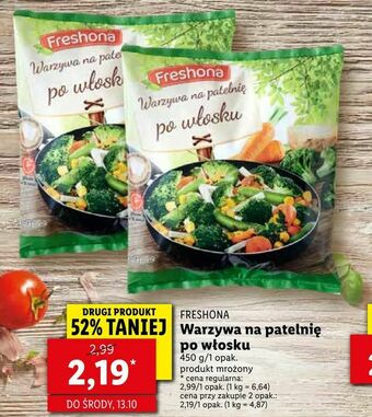 Lidl Warzywa na patelnię po włosku oferta