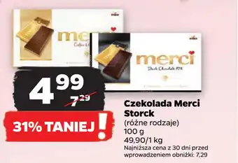 Netto Czekolada Merci Storck oferta