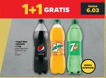 Netto Pepsi Max > Mirinda > 7 Up oferta