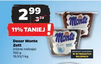 Netto Deser Monte Zott oferta