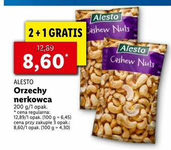 Lidl Orzechy nerkowca oferta