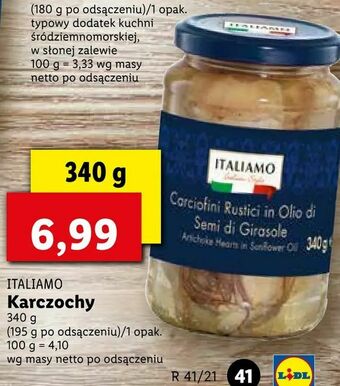 Lidl Karczochy oferta
