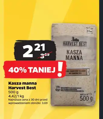 Kasza manna Harvest Best