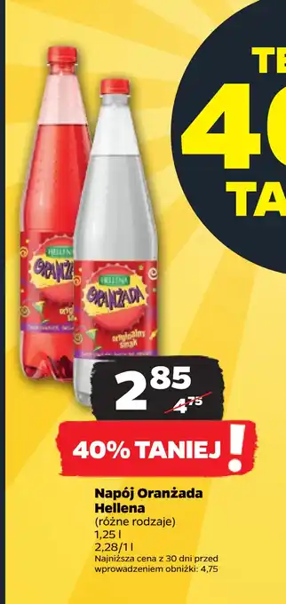 Netto Napój Oranżada Hellena oferta