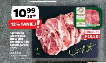 Netto Karkówka wieprzowa chów bez antybiotyków Sztuka Mięsa oferta