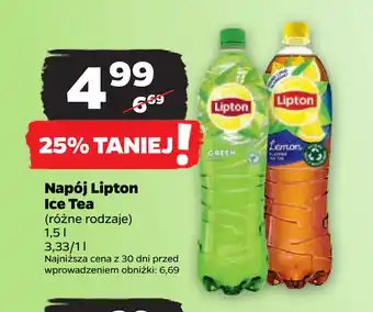 Netto Napój Lipton Ice Tea oferta