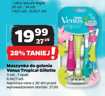 Netto Maszynka do golenia Venus Tropical Gillette oferta