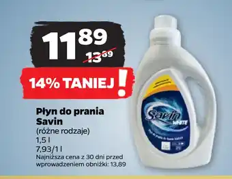 Netto Płyn do prania Savin oferta