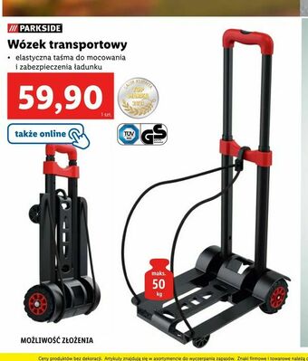 Lidl Wózek transportowy oferta