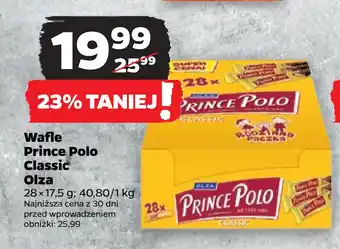 Netto Wafle Prince Polo Classic Olza oferta