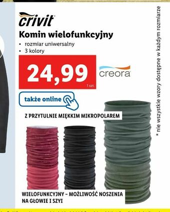 Lidl Komin wielofunkcyjny oferta