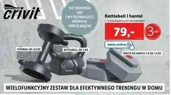 Lidl Kettlebell i hantel oferta