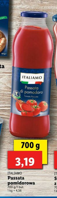 Lidl Passata pomidorowa oferta