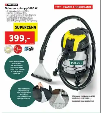 Lidl Odkurzacz piorący 1600 W oferta