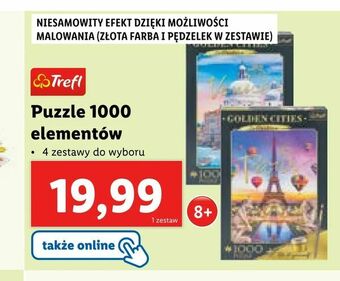 Lidl Puzzle 1000 elementów oferta