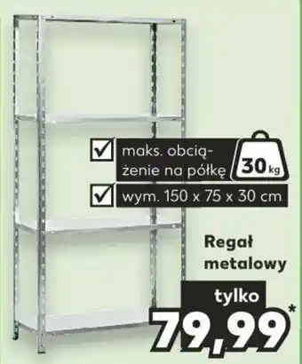 Kaufland Regał metalowy oferta