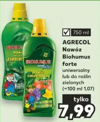 Kaufland AGRECOL Nawóz Biohumus forte 750 ml oferta