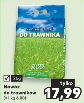 Kaufland Nawóz do trawników 3 kg oferta