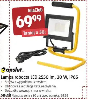 Jula Lampa robocza Anslut oferta