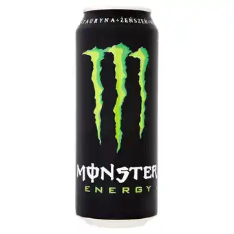 E.Leclerc Monster Energy Gazowany napój energetyzujący 500 ml oferta