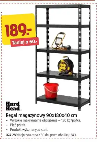 Jula Regał magazynowy Hard Head oferta