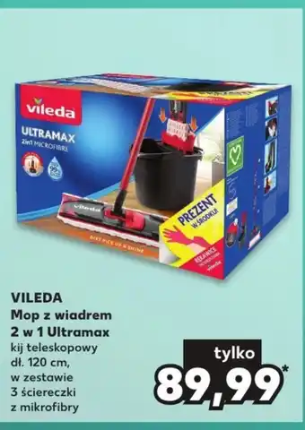 Kaufland Mop z wiadrem Vileda oferta
