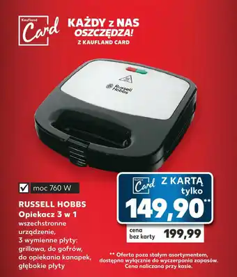 Kaufland RUSSELL HOBBS Opiekacz 3 w 1 oferta