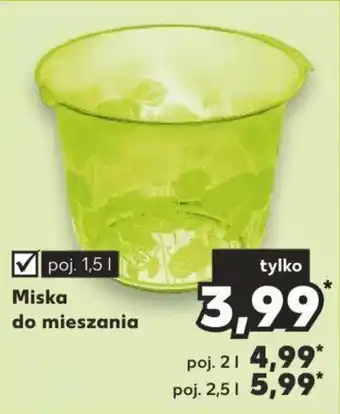 Kaufland Miska do mieszania 1,5 l oferta