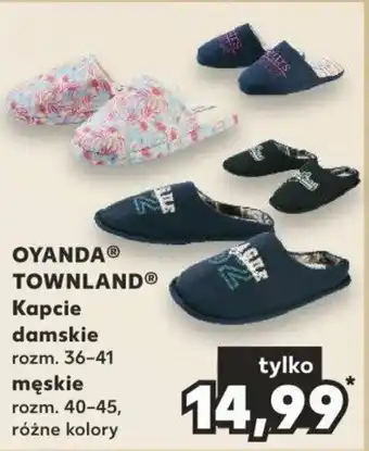 Kaufland OYANDA TOWNLAND Kapcie damskie / męskie oferta